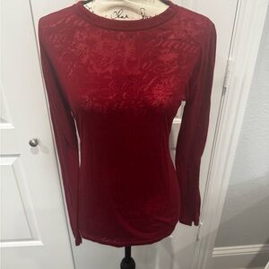 Harley-Davidson Red Fitted Undershirt Long Sleeve shirt